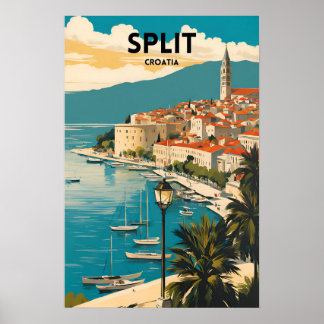 Poster Fractionner la Croatie