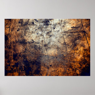 Poster Fracture de détresse de grunge texture