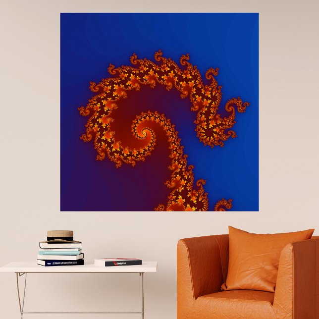 Poster fracturé de la spirale (Créateur téléchargé)