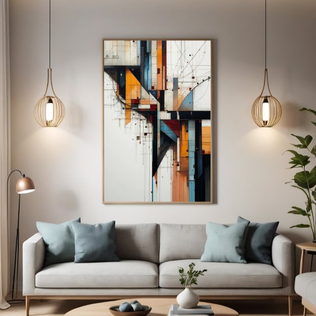 Poster Fragmented City (Créateur téléchargé)