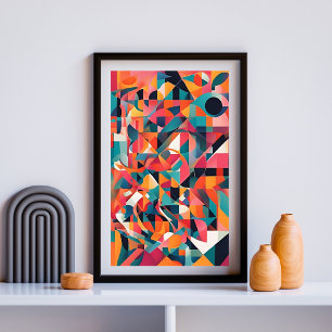 Poster Fragments de rythme urbain