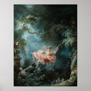 Poster Fragonard’s The Swing - Peinture classique