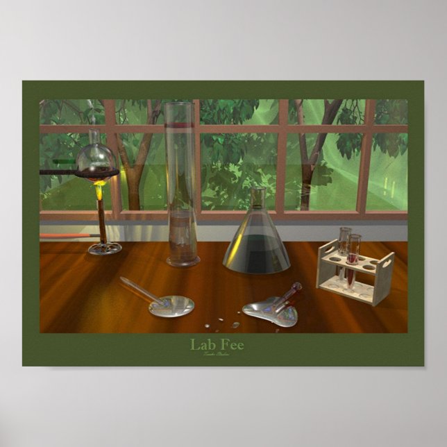 Poster Frais de laboratoire (Devant)
