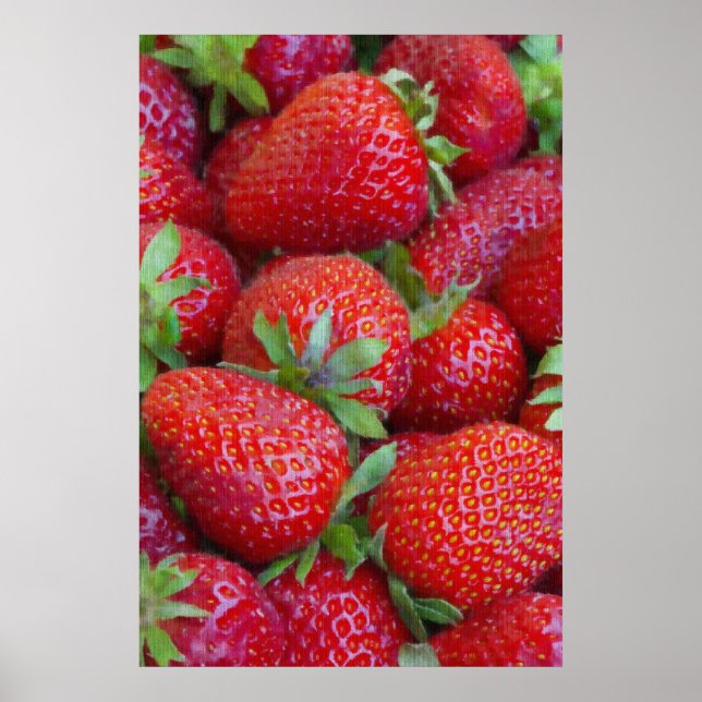 Poster Fraise (Devant)