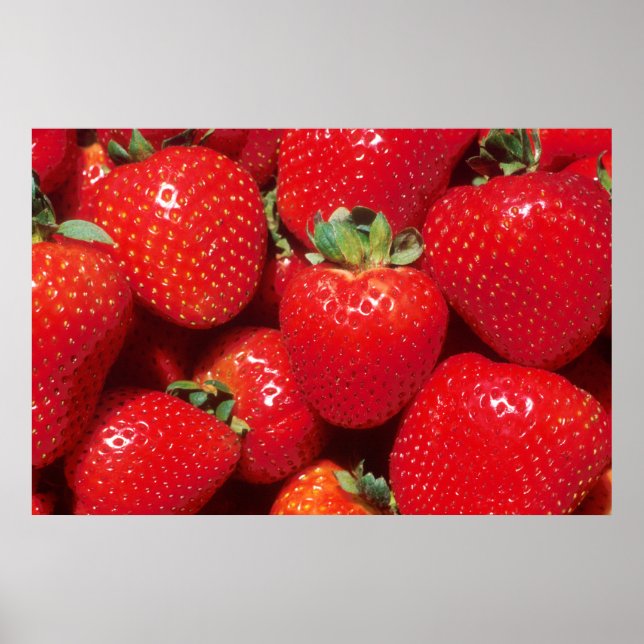 Poster Fraises (Devant)