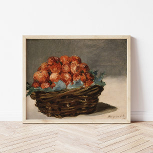 Poster Fraises   Édouard Manet