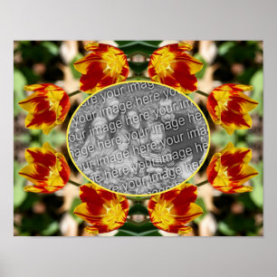 Poster Frame Fleurs Tulip Fiery Créer Votre Propre Photo