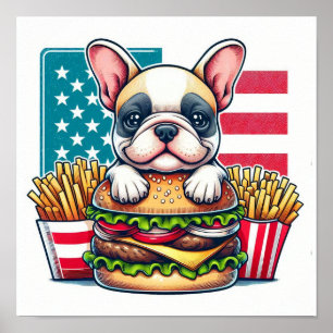 Poster français Bulldog