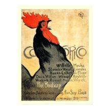 Poster français Vintage Cocorico