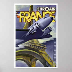 Poster ~ France d'Euroair