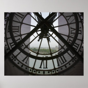 Poster France, Paris. Vue sur la Seine