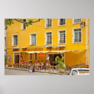 Poster France, Provence, Moustiers-Ste-Marie. Credit