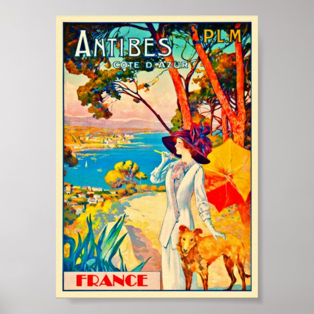 Poster France vintage (Devant)