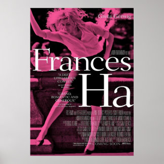 Poster Frances violettes Ha