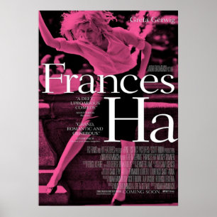 Poster Frances violettes Ha
