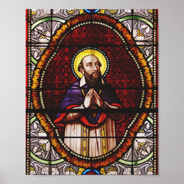 Poster Francis de Sales Evêque de Genève (Devant)