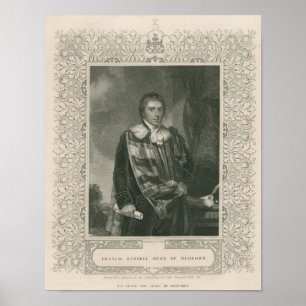 Poster Francis Russell 5e duc de Bedford