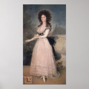 Poster Francisco Jose de Goya y Lucientes   Dona Tadea Ar