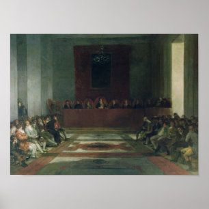 Poster Francisco Jose de Goya y Lucientes   La Junte de