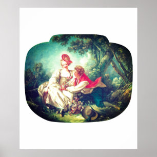 Poster François Boucher The Four Seasons