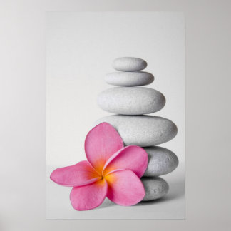 Poster Frangipani Zen