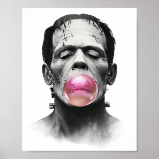 Poster Frankenstein Bubble Gum