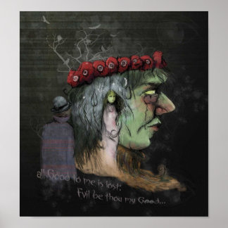Poster Frankenstein Citation bonne et mauvaise