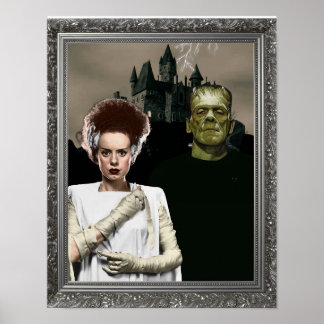 Poster Frankenstein et sa fiancée