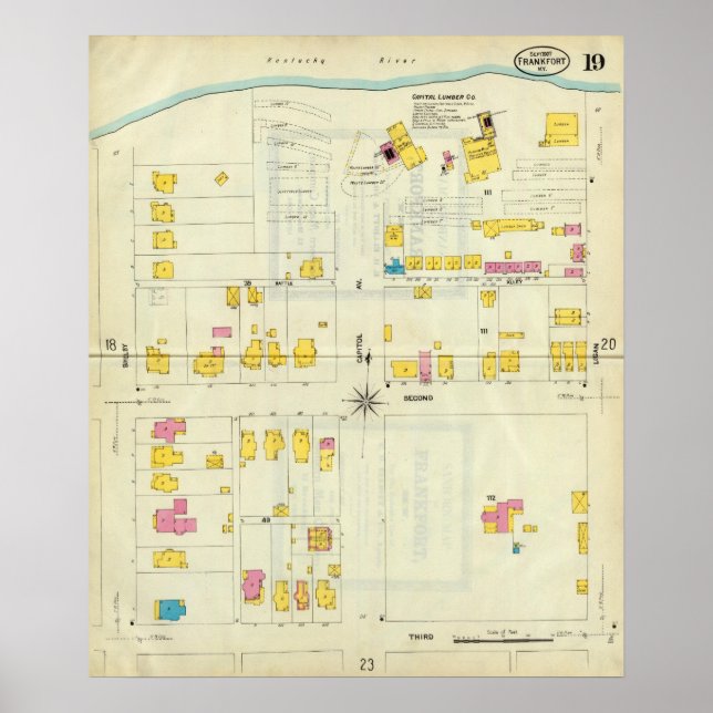 Poster Frankfort, Kentucky 13 (Devant)