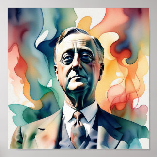 Poster Franklin D. Roosevelt