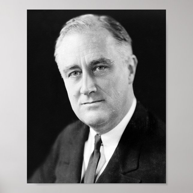 Poster Franklin Delano Roosevelt (Devant)