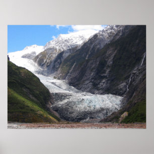Poster Franz Josef Glacier, Nouvelle-Zélande