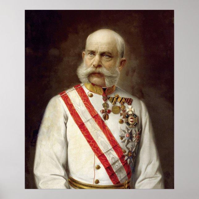 Poster Franz Joseph I (Devant)