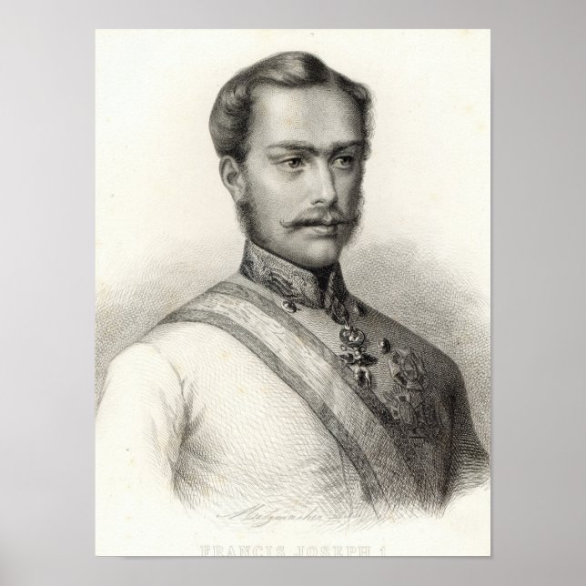Poster Franz Joseph I, Empereur d'Autriche (Devant)
