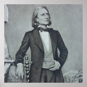 Poster franz liszt