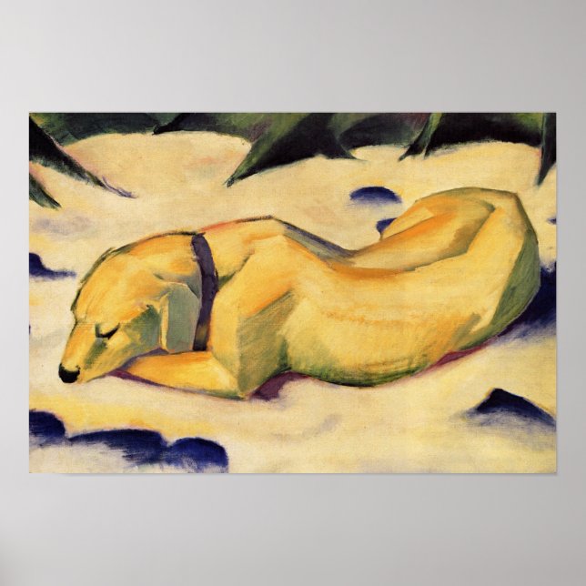Poster Franz Marc Art (Devant)