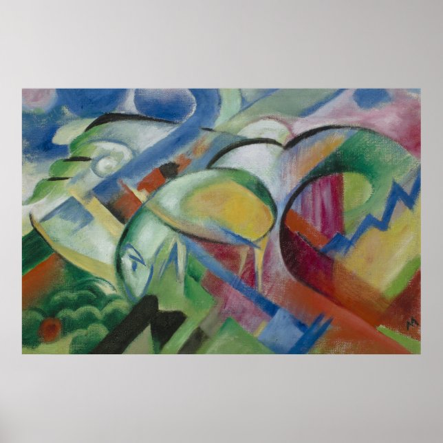 Poster Franz Marc Art (Devant)