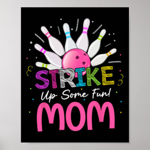 Poster Frappe Une Maman Amusante De La Fille Bowlin Anniv