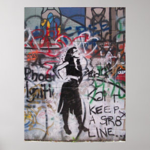 Poster Frappez une pose