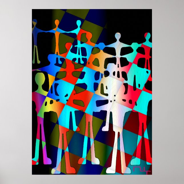 Poster fraternité humaine (Devant)