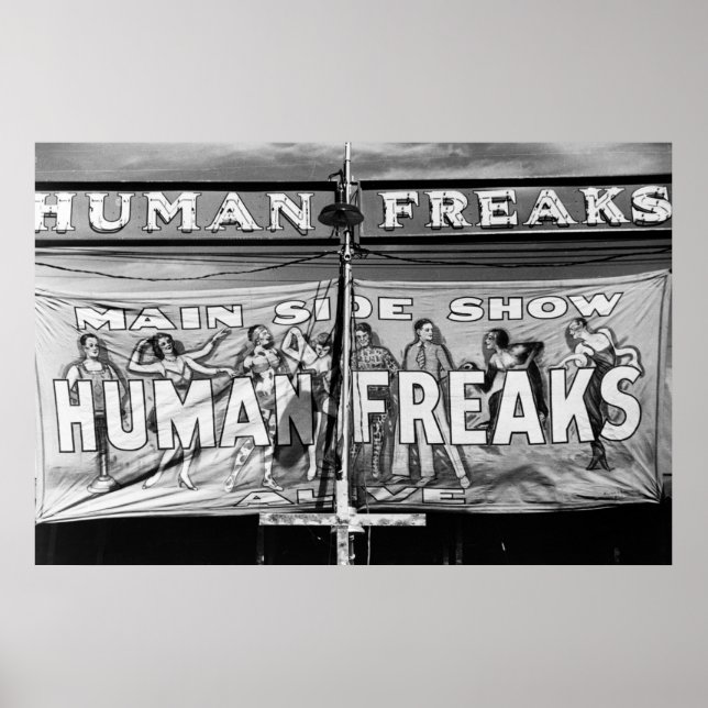 Poster Freak Show : 1941 (Devant)