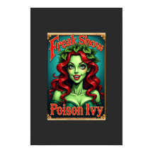 Freak Show Collection Poison Ivy Art Graphisme