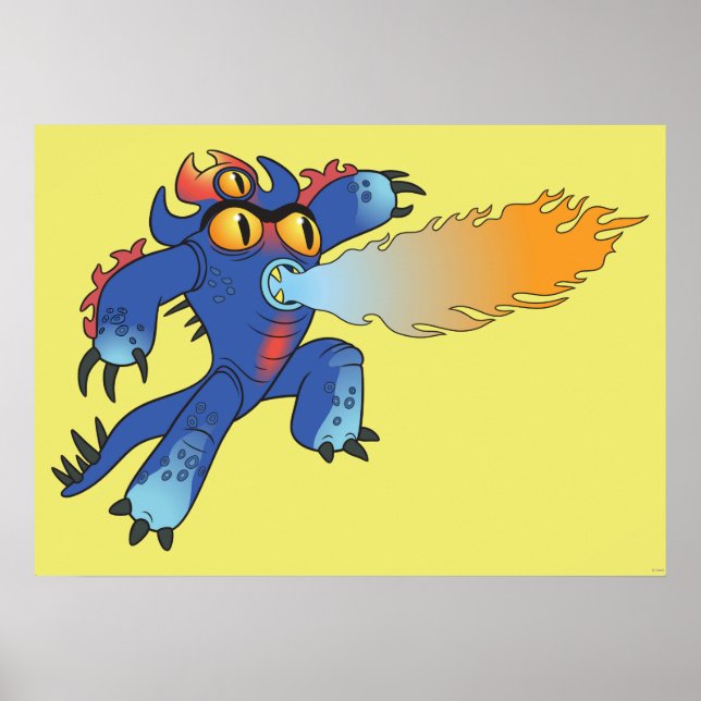 Poster Fred Flamethrowers (Devant)