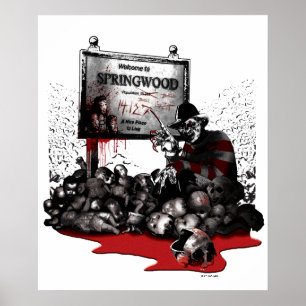 Poster Freddy contre Jason   Bienvenue à Springwood
