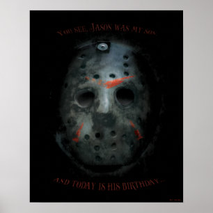 Poster Freddy contre Jason   Devis Jason Mask
