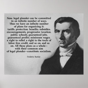 Poster Frederic Bastiat Légal Plunder