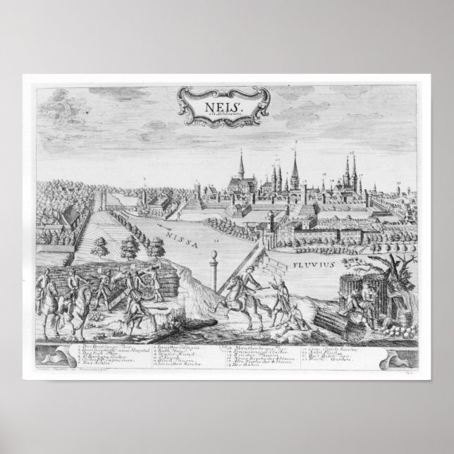 Poster Frédéric II de Prusse (Devant)