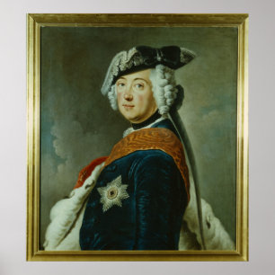 Poster Frédéric II le Grand de Prusse