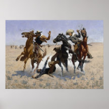 Frederic Remington / Aider un camarade