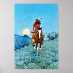 Poster Frederic Sackrider Remington The Outlier
